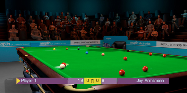 WSC Real 2009: World Snooker Championship